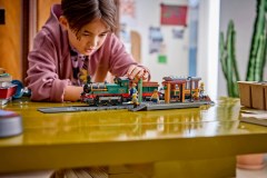 Vintage stoomtrein LEGO-set afbeelding 10