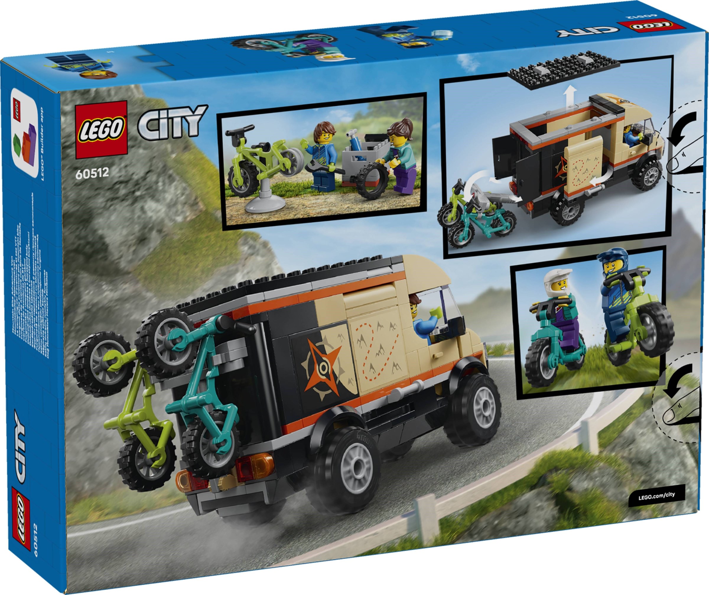 Mountainbike avonturenbus LEGO-set afbeelding 2