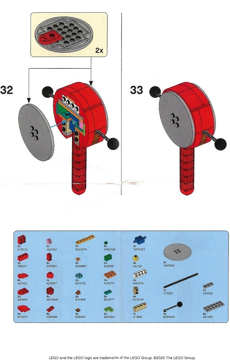 LEGO Traditional Drum set 6317941