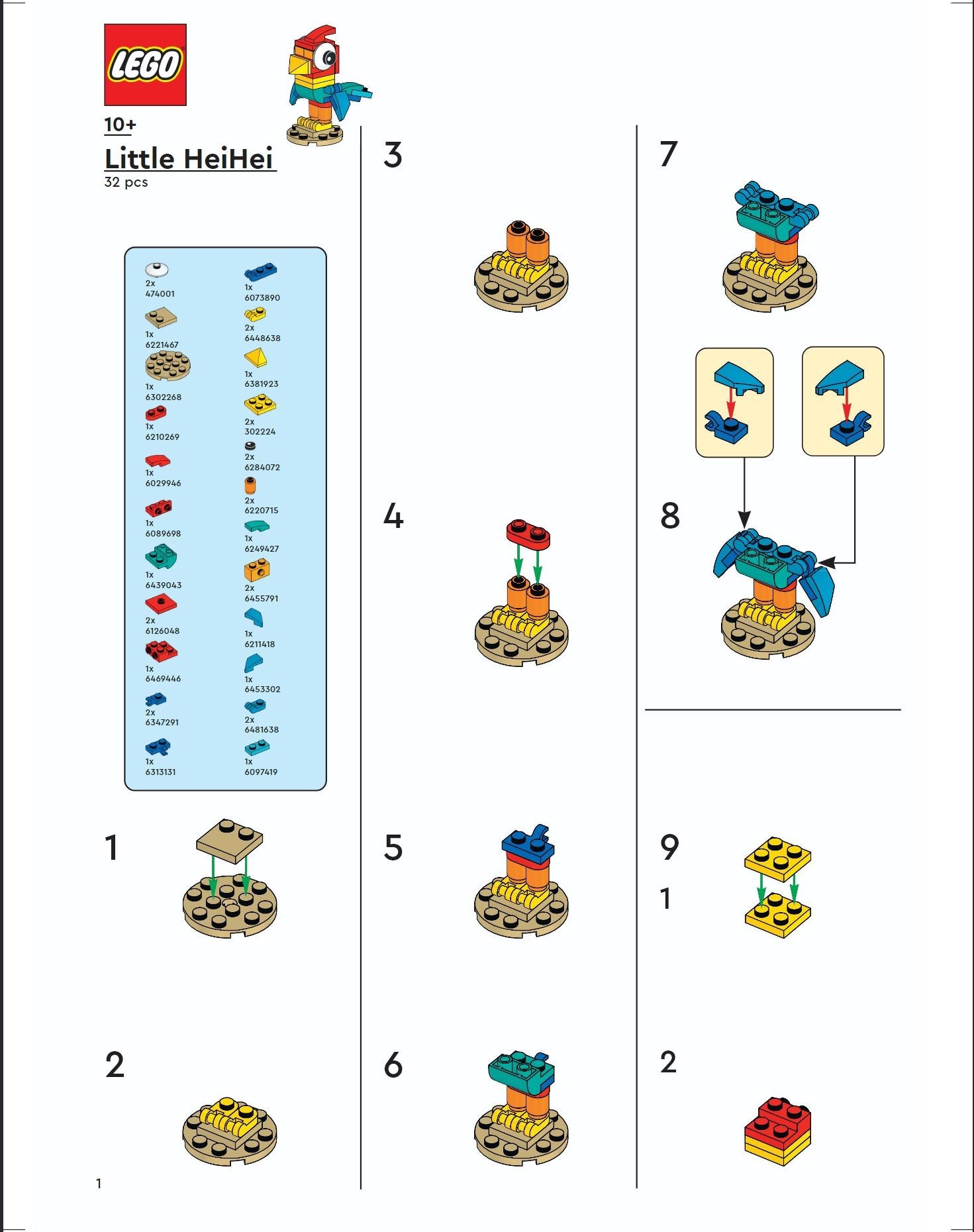 LEGO Little HeiHei set 6614223