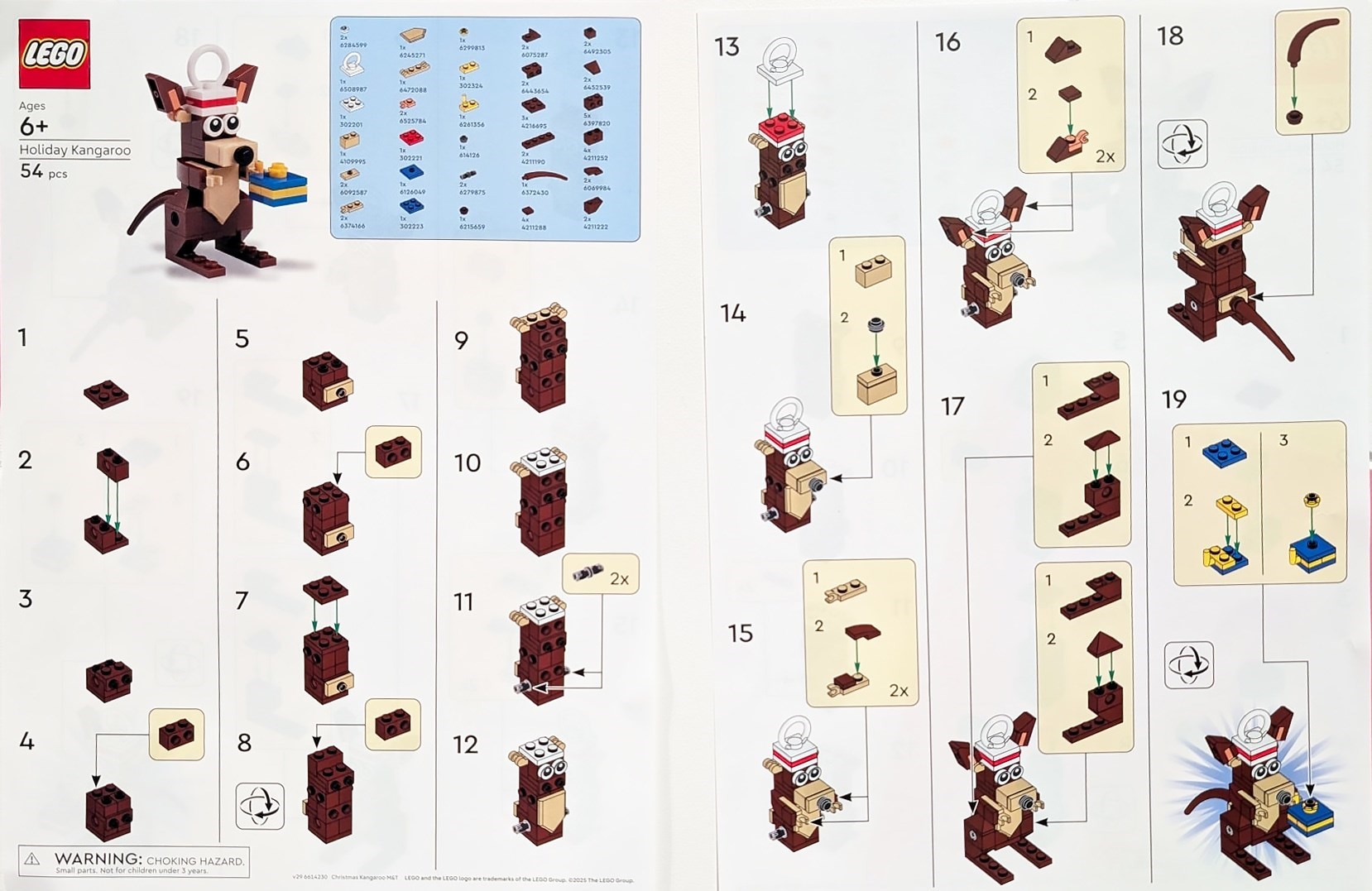 LEGO Holiday Kangaroo set 6614230