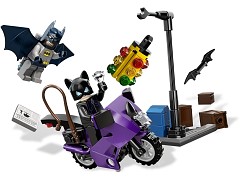 Конструктор LEGO (ЛЕГО) DC Comics Super Heroes 6858 Погоня за Женщиной-кошкой Catwoman Catcycle City Chase