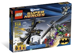Конструктор LEGO (ЛЕГО) DC Comics Super Heroes 6863 Битва над Готэмом Batwing Battle Over Gotham City