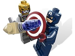 Конструктор LEGO (ЛЕГО) Marvel Super Heroes 6865 Мотоцикл Капитана Америка Captain America's Avenging Cycle