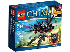 Конструктор LEGO (ЛЕГО) Legends of Chima 70000 Планер ворона Разкала Razcal's Glider