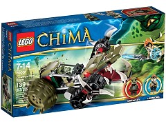 Конструктор LEGO (ЛЕГО) Legends of Chima 70001 Потрошитель Кроули Crawley's Claw Ripper