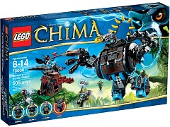 Конструктор LEGO (ЛЕГО) Legends of Chima 70008 Боевая машина гориллы Горзана Gorzan's Gorilla Striker