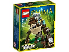 Конструктор LEGO (ЛЕГО) Legends of Chima 70125 Легендарные звери: Горилла Gorilla Legend Beast