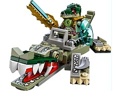 Конструктор LEGO (ЛЕГО) Legends of Chima 70126 Легендарные звери: крокодил Crocodile Legend Beast
