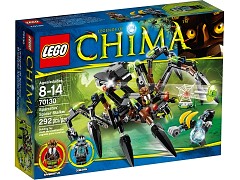 Конструктор LEGO (ЛЕГО) Legends of Chima 70130 Паучий охотник Спарратуса Sparratus' Spider Stalker