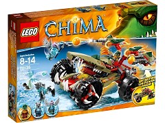 Конструктор LEGO (ЛЕГО) Legends of Chima 70135 Огненный штурмовик Краггера Cragger's Fire Striker