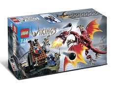 Конструктор LEGO (ЛЕГО) Vikings 7017  Viking Catapult versus the Nidhogg Dragon 