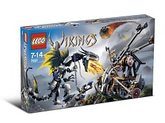 Конструктор LEGO (ЛЕГО) Vikings 7021  Viking Double Catapault versus the Armoured Ofnir Dragon