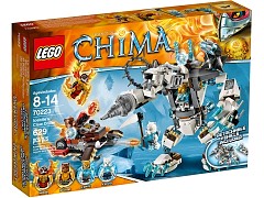 Конструктор LEGO (ЛЕГО) Legends of Chima 70223 Ледяной бур Айсбайта Icebite's Claw Driller