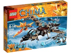 Конструктор LEGO (ЛЕГО) Legends of Chima 70228 Ледяной стервятник Валтрикс Vultrix's Sky Scavenger