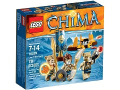 Конструктор LEGO (ЛЕГО) Legends of Chima 70229 Лагерь Клана Львов  Lion Tribe Pack