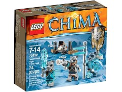 Конструктор LEGO (ЛЕГО) Legends of Chima 70232 Лагерь Клана Саблезубых Тигров Saber Tooth Tiger Tribe Pack