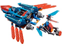 Конструктор LEGO (ЛЕГО) Nexo Knights 70351 Самолёт-истребитель «Сокол» Клэя Clay's Falcon Fighter Blaster