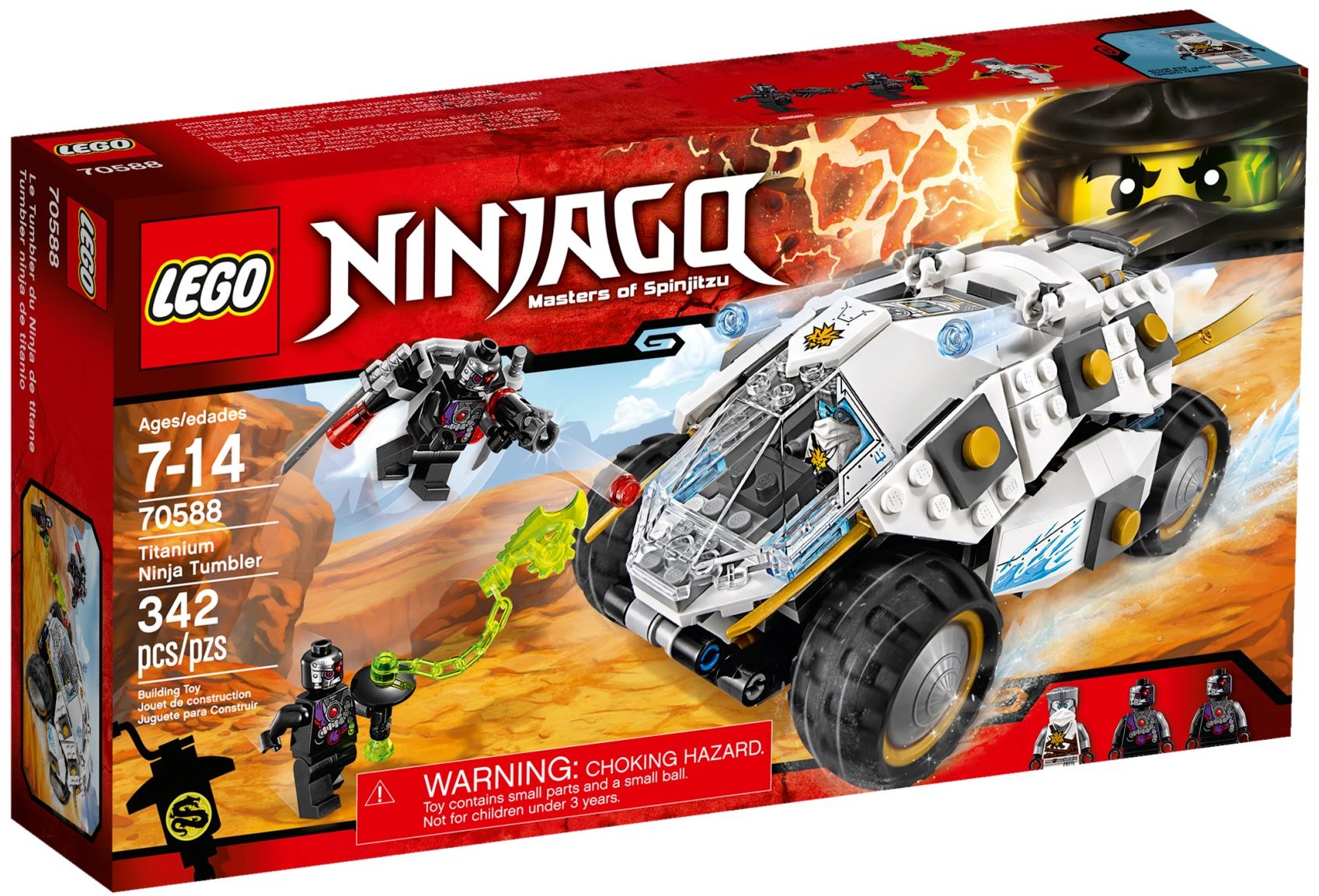 Titanium Ninja Tumbler 70588 Ninjago LEGO