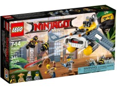 Конструктор LEGO (ЛЕГО) The LEGO Ninjago Movie 70609 Бомбардировщик «Морской дьявол» Manta Ray Bomber