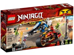 Конструктор LEGO (ЛЕГО) Ninjago 70667 Мотоцикл-клинок Кая и снегоход Зейна Kai's Blade Cycle & Zane's Snowmobile