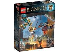 Конструктор LEGO (ЛЕГО) Bionicle 70795 Создатель масок против Стального Черепа Mask Maker vs. Skull Grinder