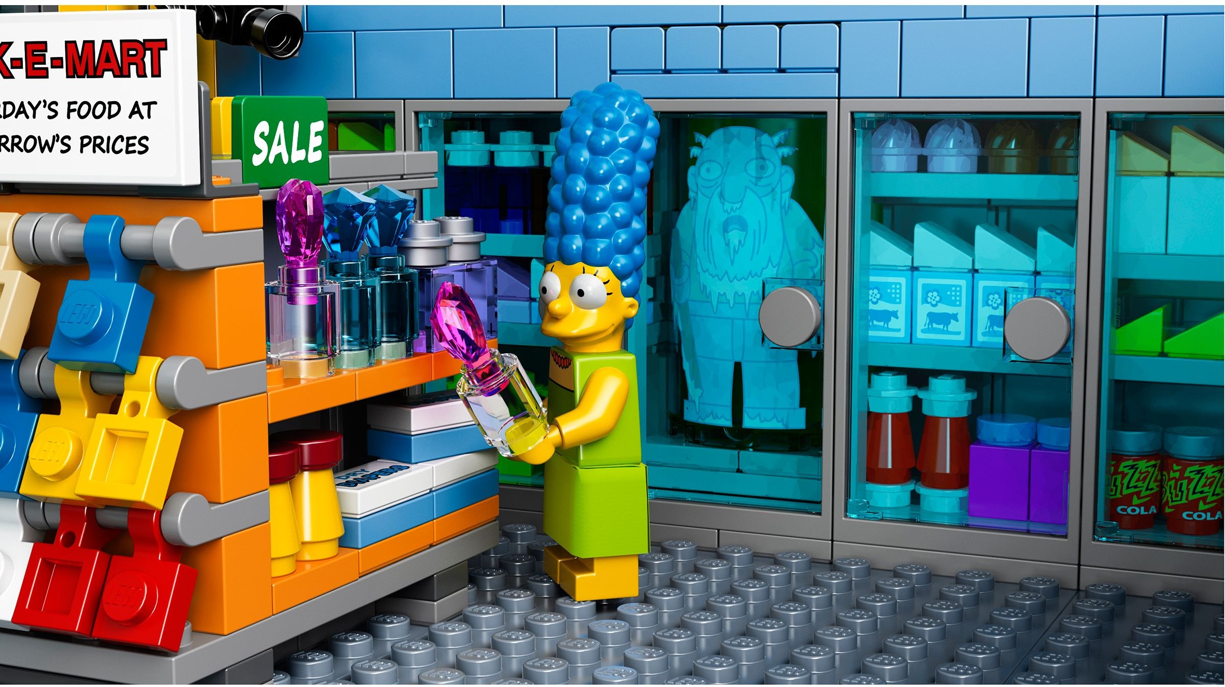 Kwik-E-Mart номер 71016 из серии Симпсоны (The Simpsons) Конструктор LEGO ( ЛЕГО)