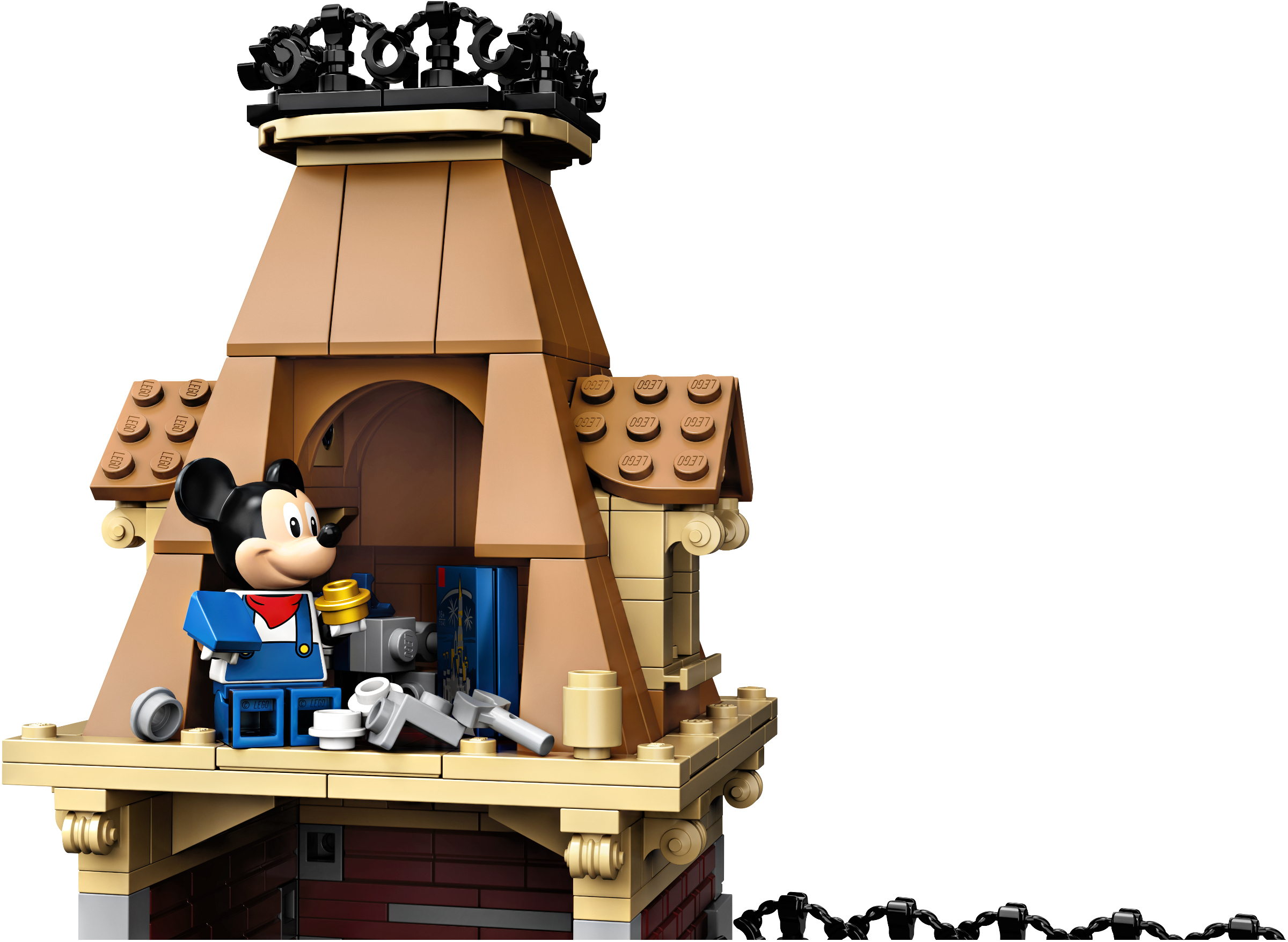 Lego disney train and station online