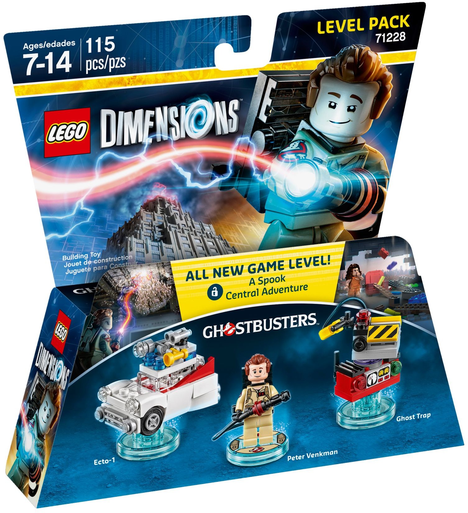 Охотники за привидениями Ghostbusters Level Pack номер 71228 из серии  Измерения (Dimensions) Конструктор LEGO (ЛЕГО)