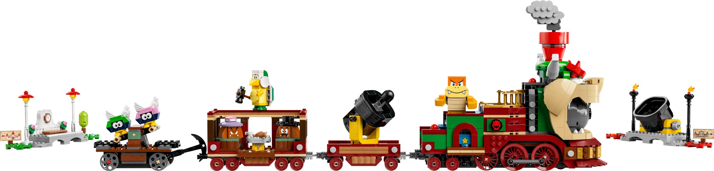 The Bowser Express Train LEGO-set afbeelding 2