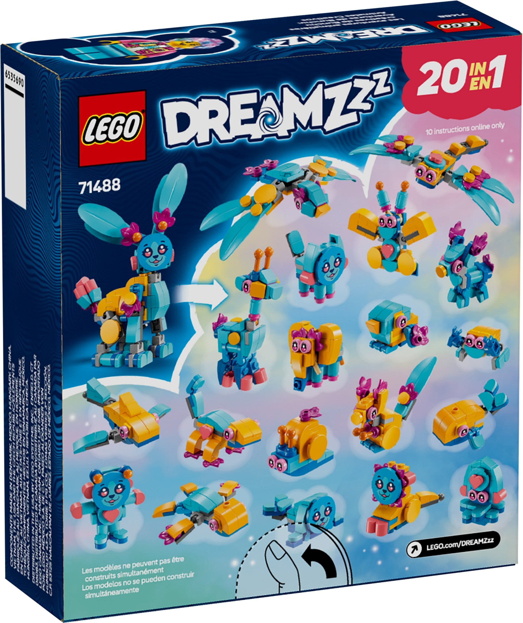 LEGO Bunchu's Creative Animal Adventures set 71488