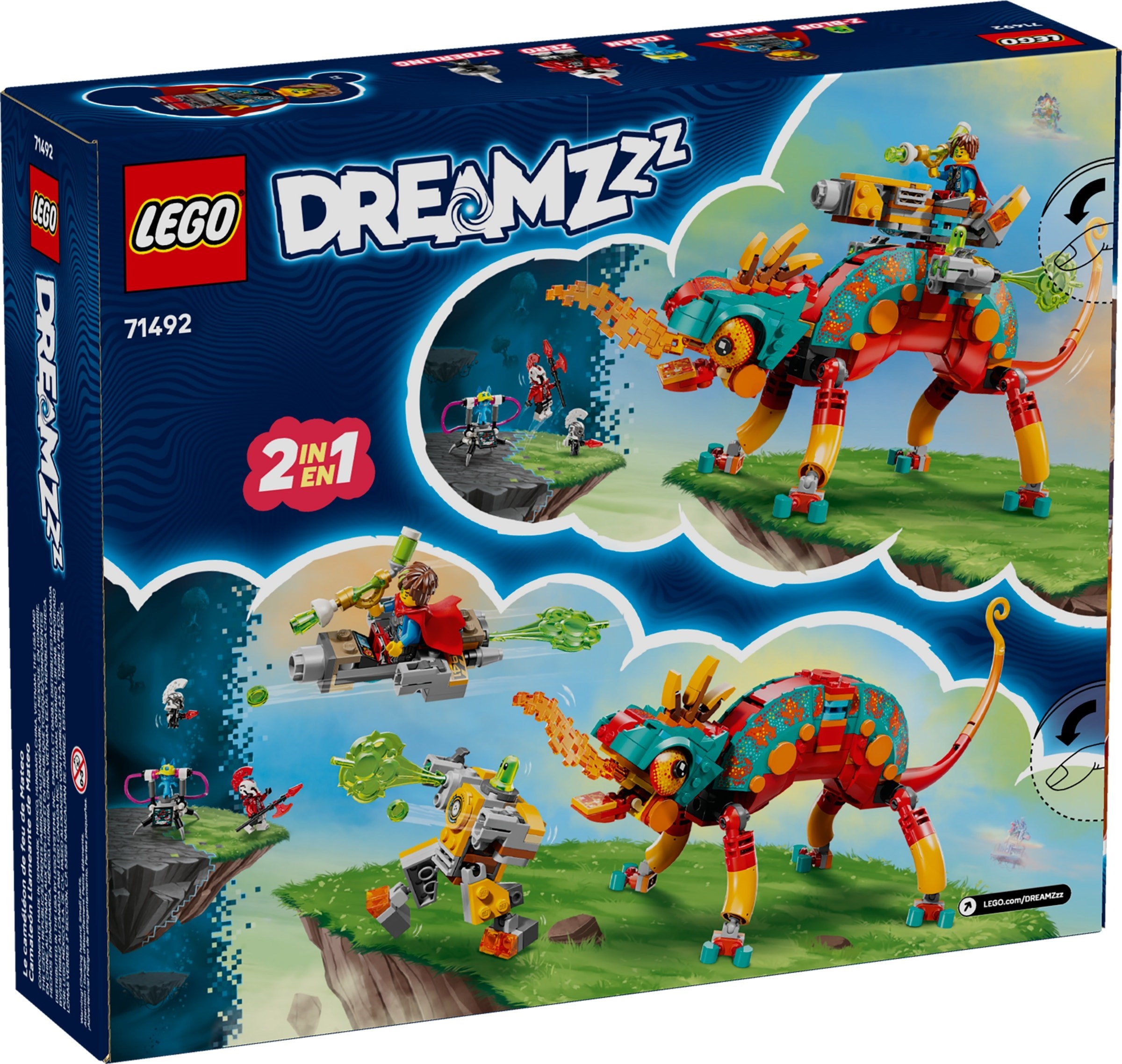 Mateo's vuurkameleon LEGO-set afbeelding 2