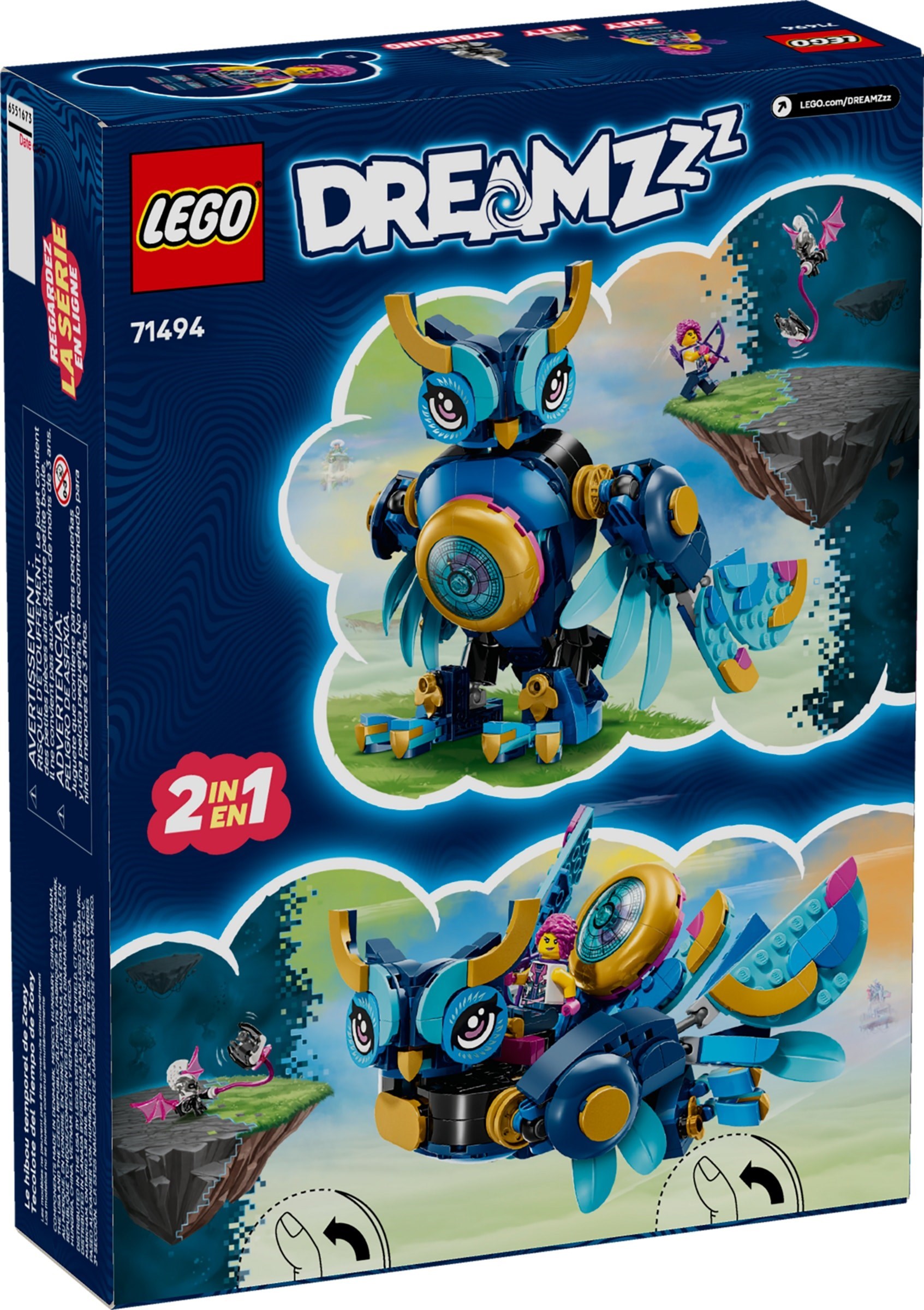 LEGO Zoey's Time Owl set 71494