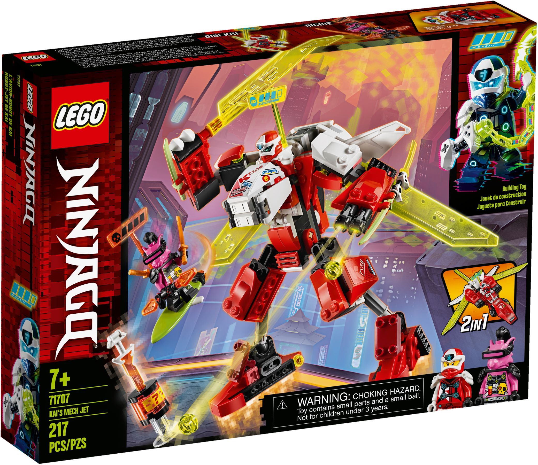 LEGO Kai's Mech Jet set 71707