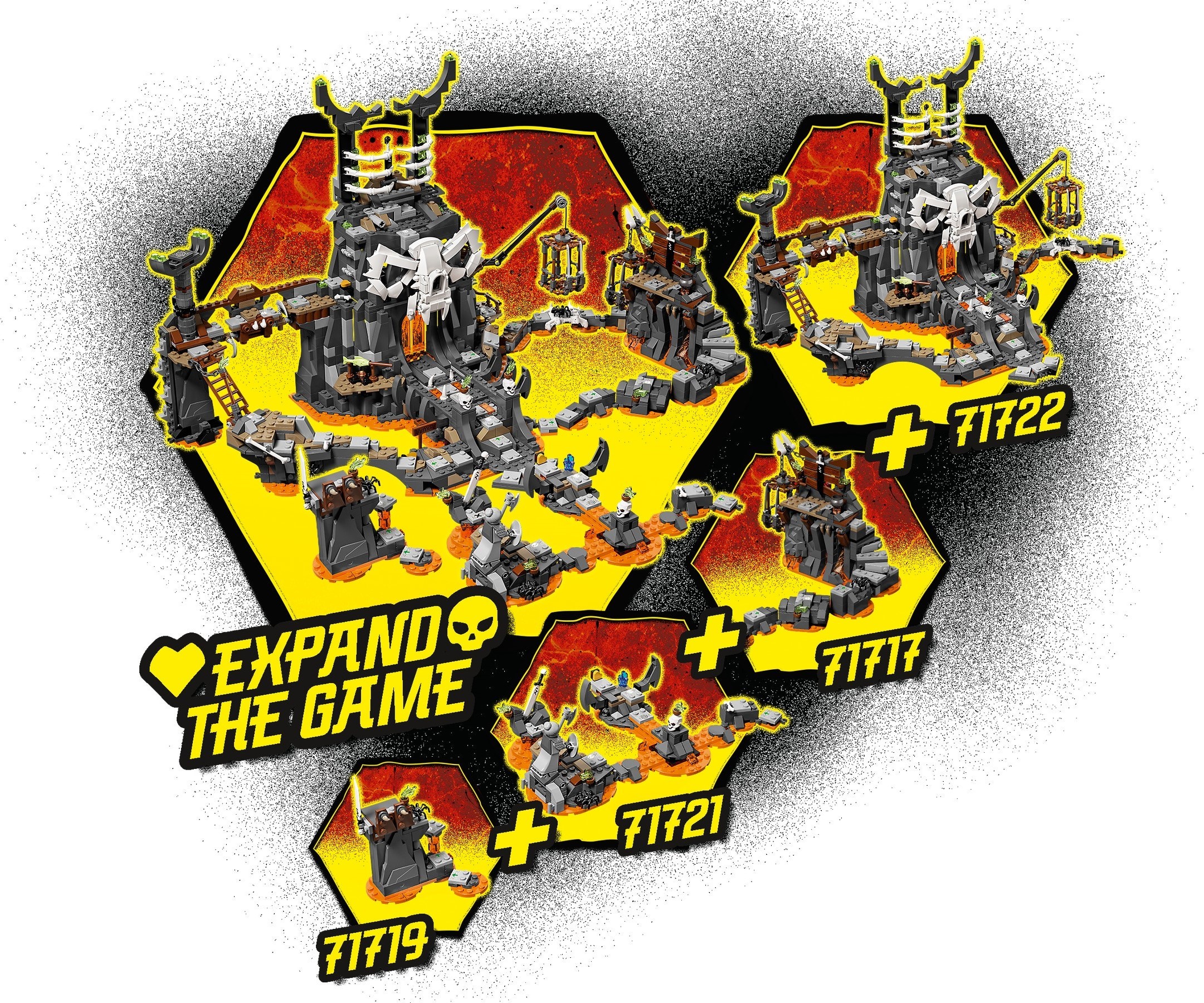 LEGO Skull Sorcerer's Dragon set 71721