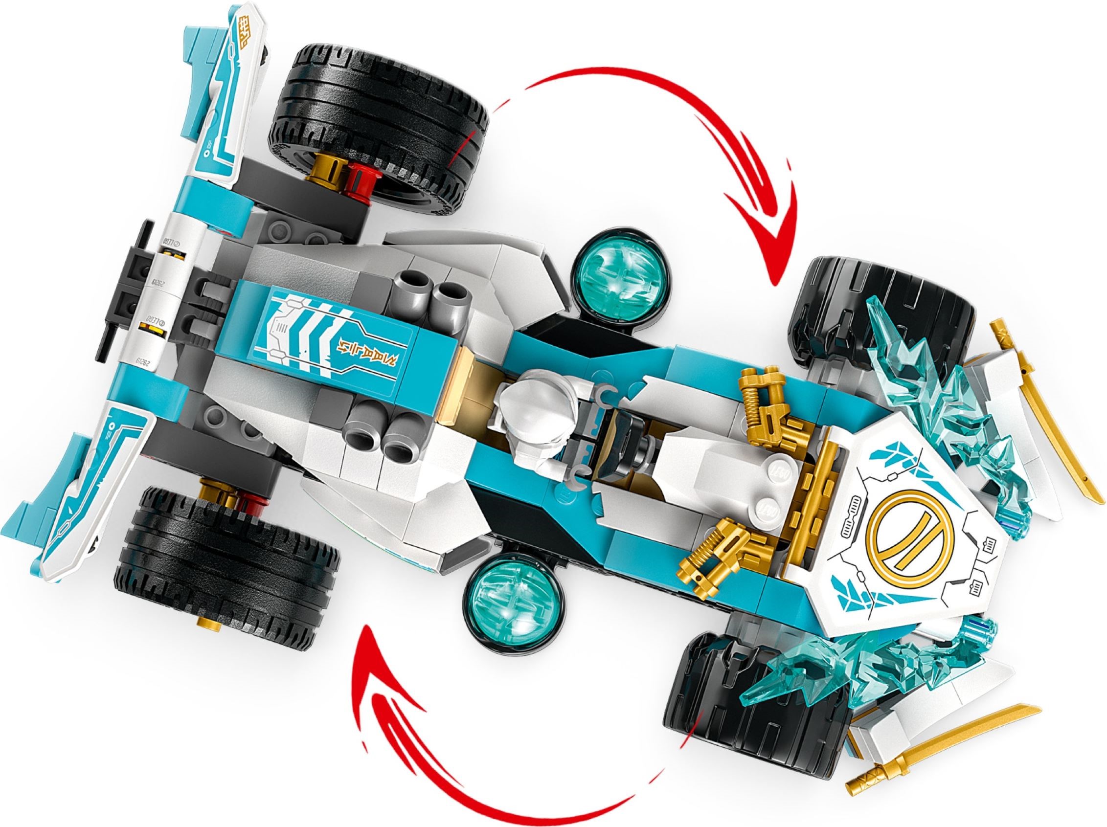 Zane’s Dragon Power Spinjitzu Race Car