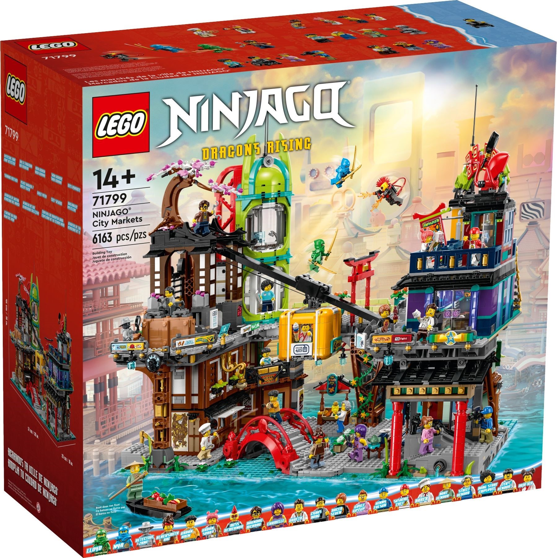 LEGO NINJAGO City Markets set 71799