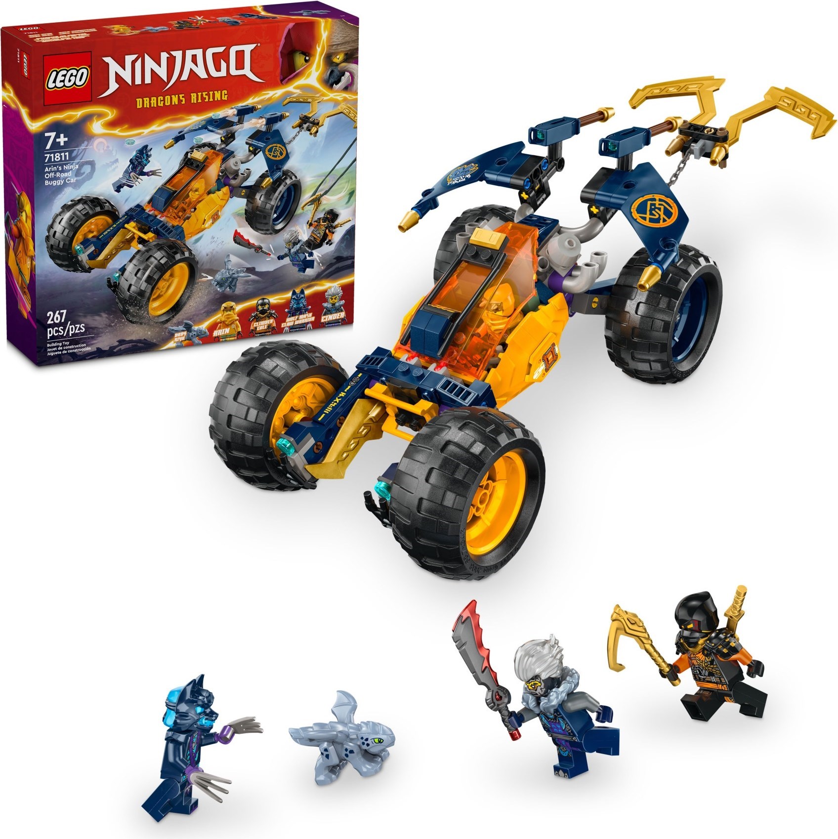 Arins ninjaterreinbuggy LEGO-set afbeelding 2