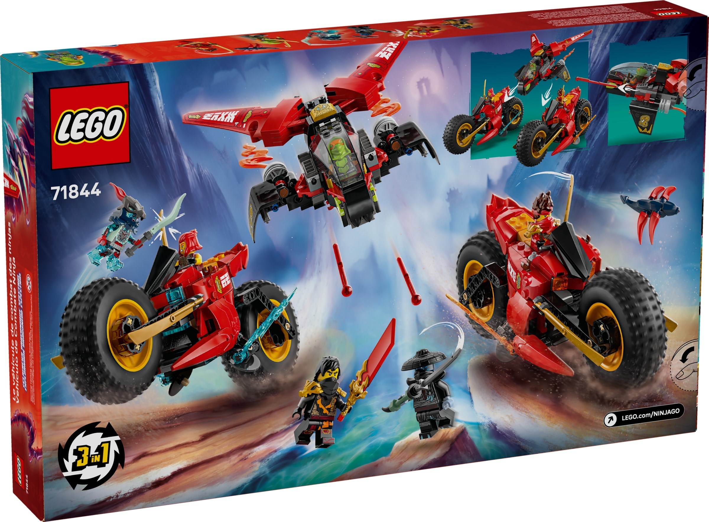 Ninja strijdvoertuig LEGO-set afbeelding 2