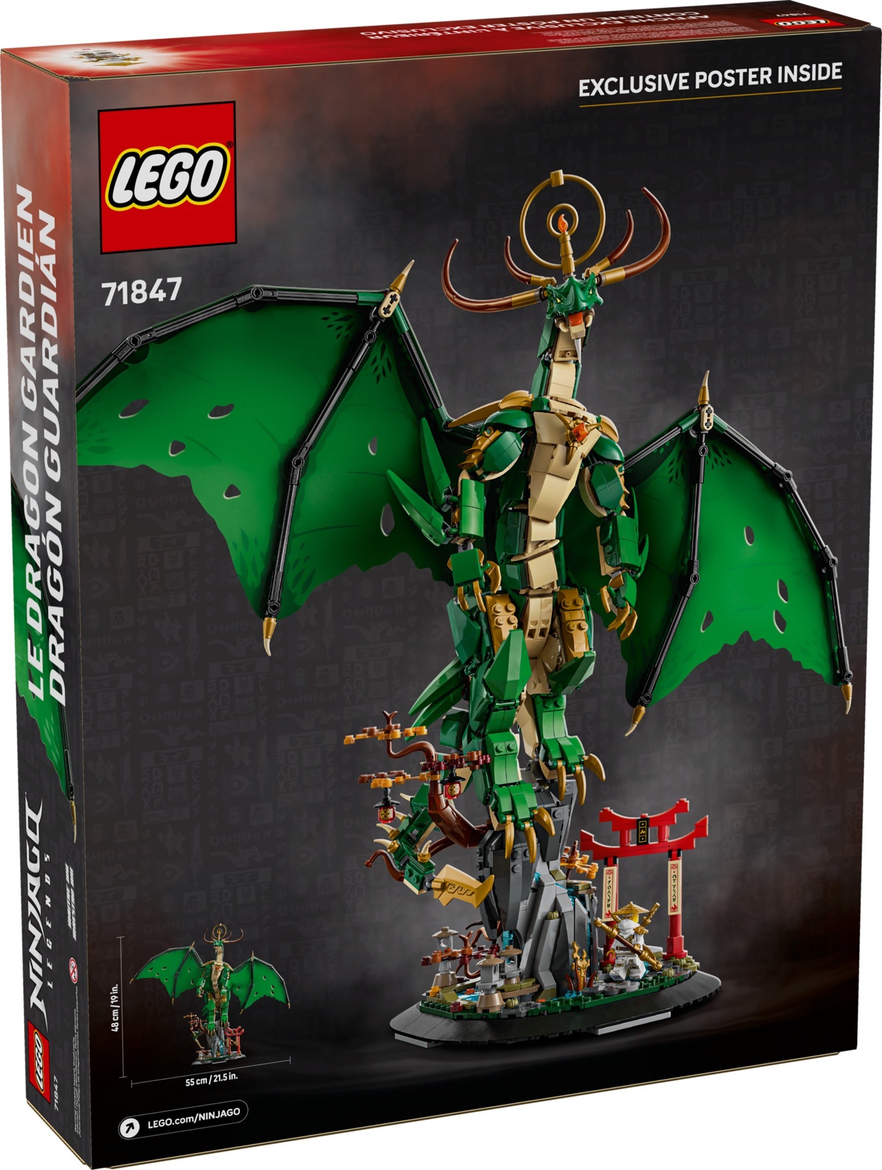 De drakenbewaker LEGO-set afbeelding 2