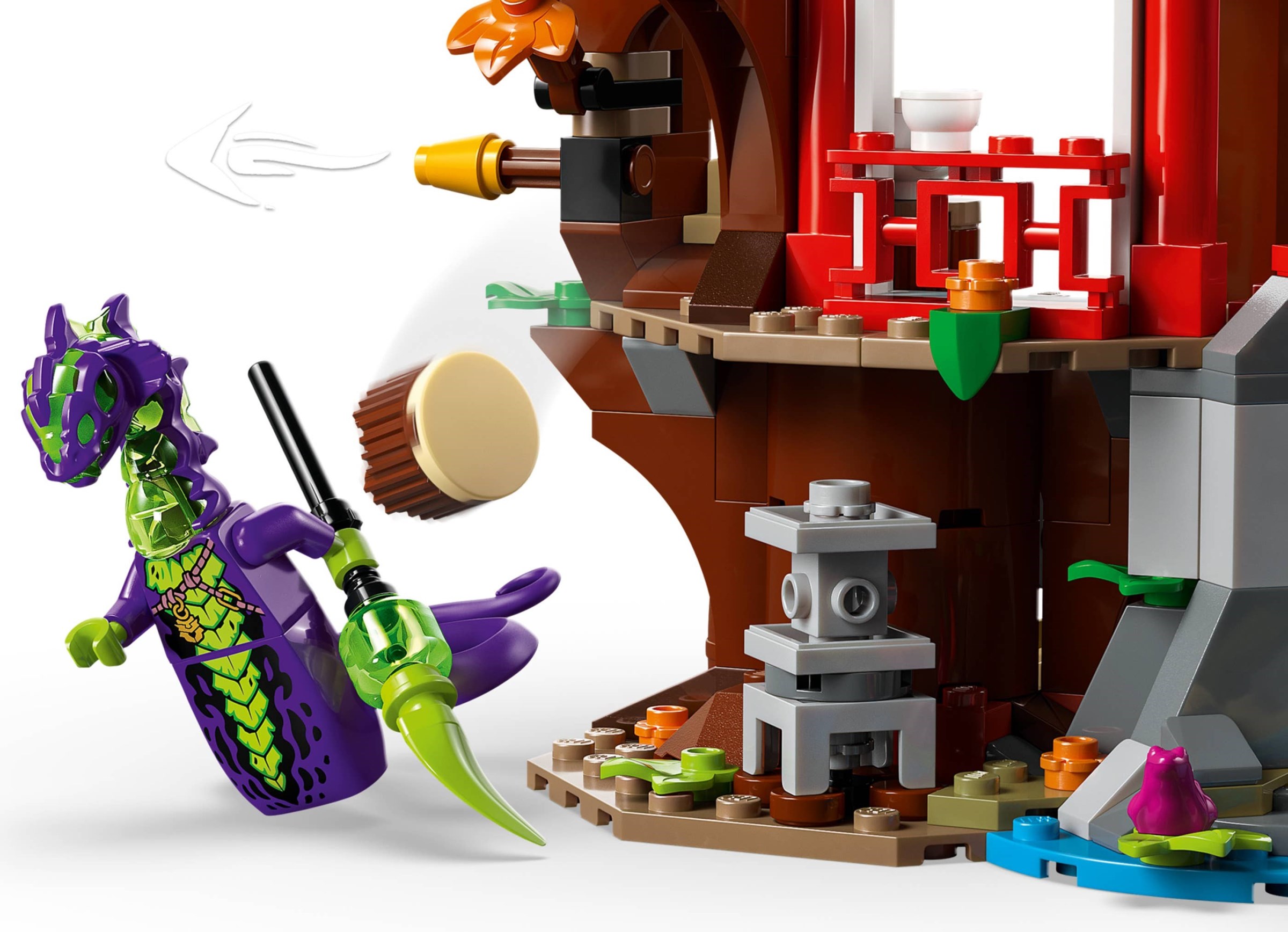 Ninja Vehicle Tree House Battle