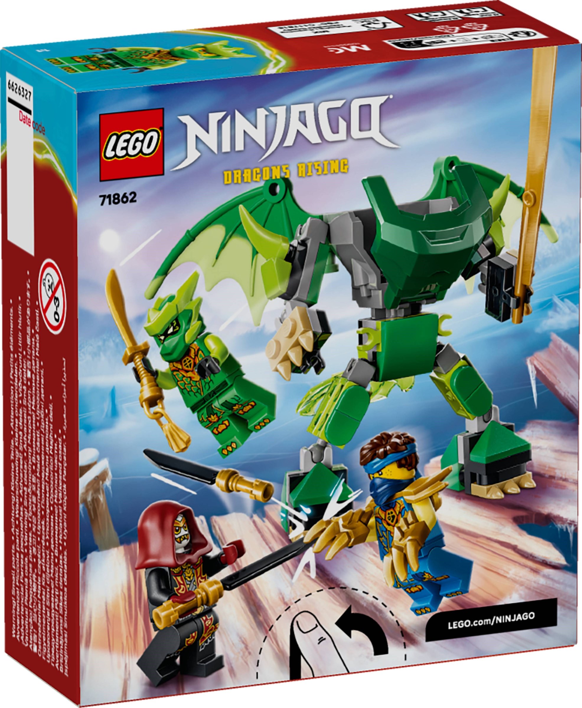 Lloyds drakenmecha strijdpakket LEGO-set afbeelding 2