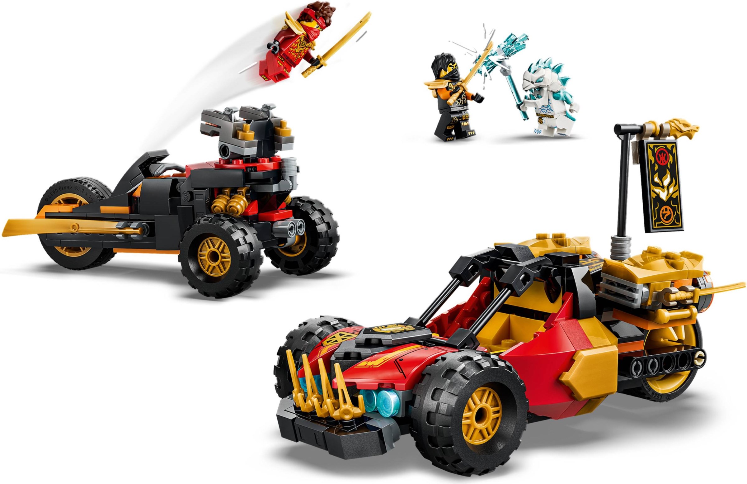 Kai and Cole's Combiner Vehicles