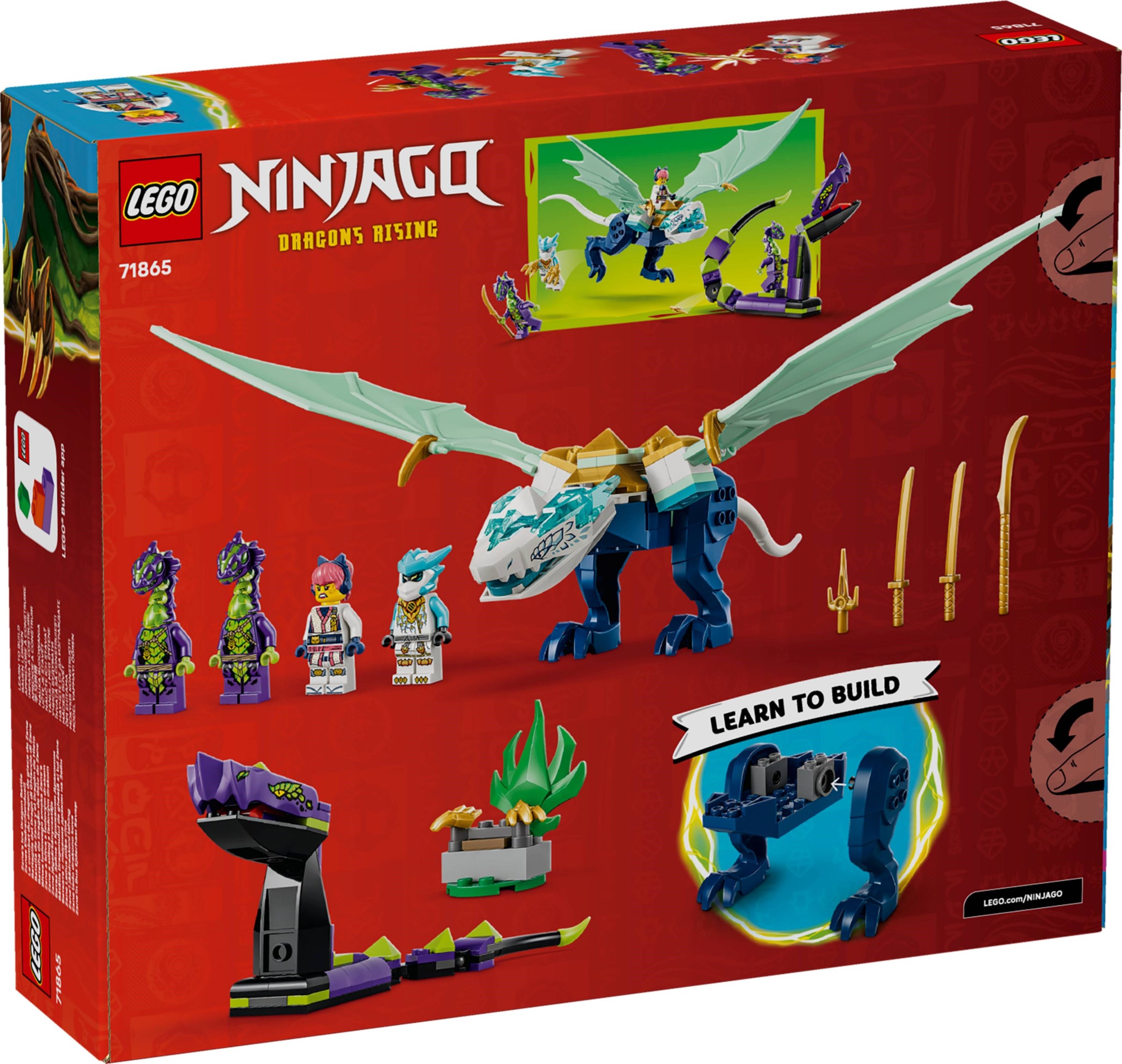 LEGO Zane's Ice Dragon Battle set 71865