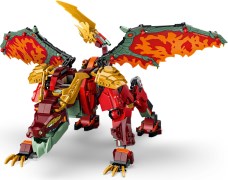 Wyldfyre's transformerende drakenmecha LEGO-set afbeelding 9