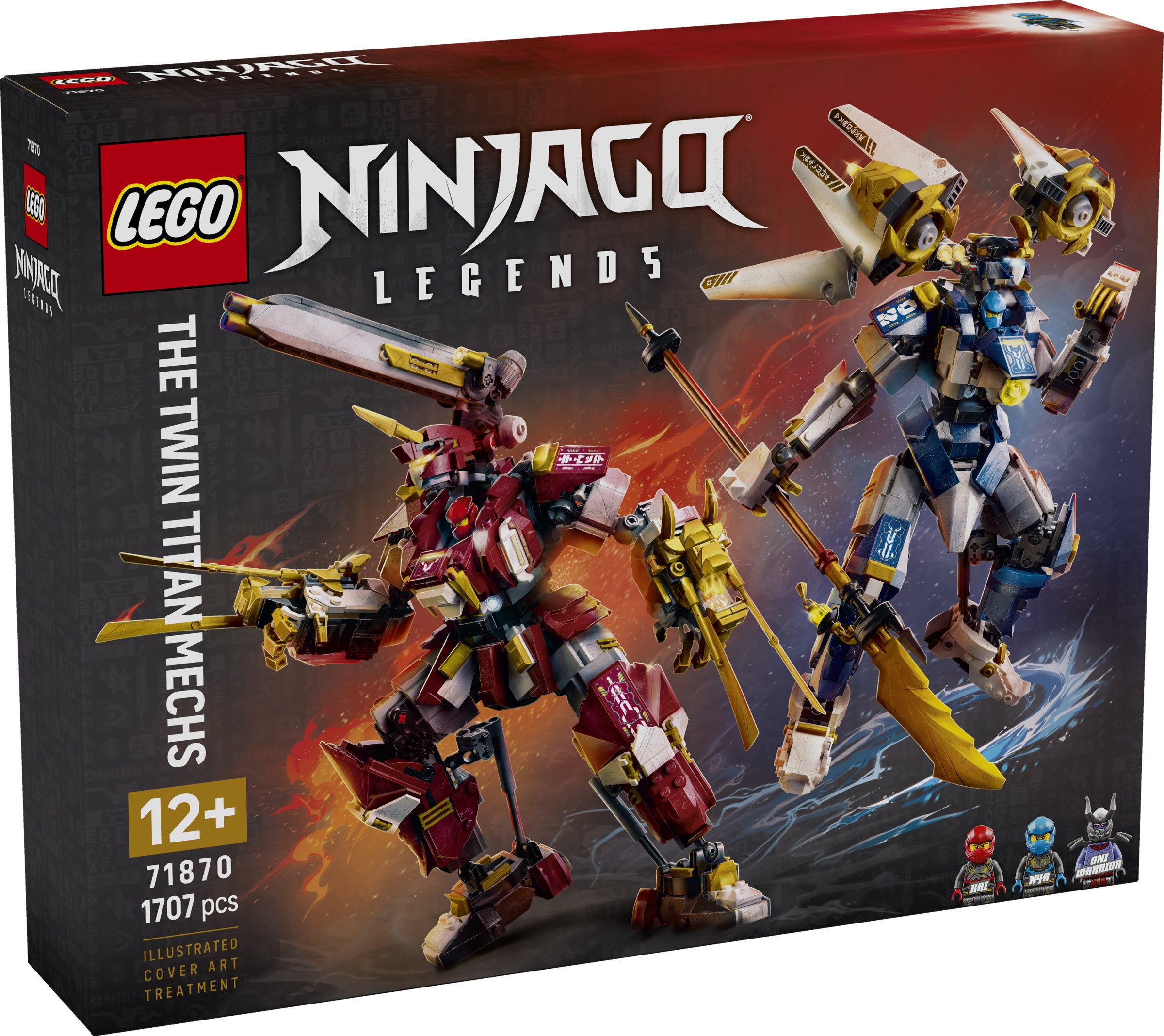 De Twee Torenhoge Mecha LEGO-set afbeelding 2