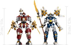 De Twee Torenhoge Mecha LEGO-set afbeelding 6