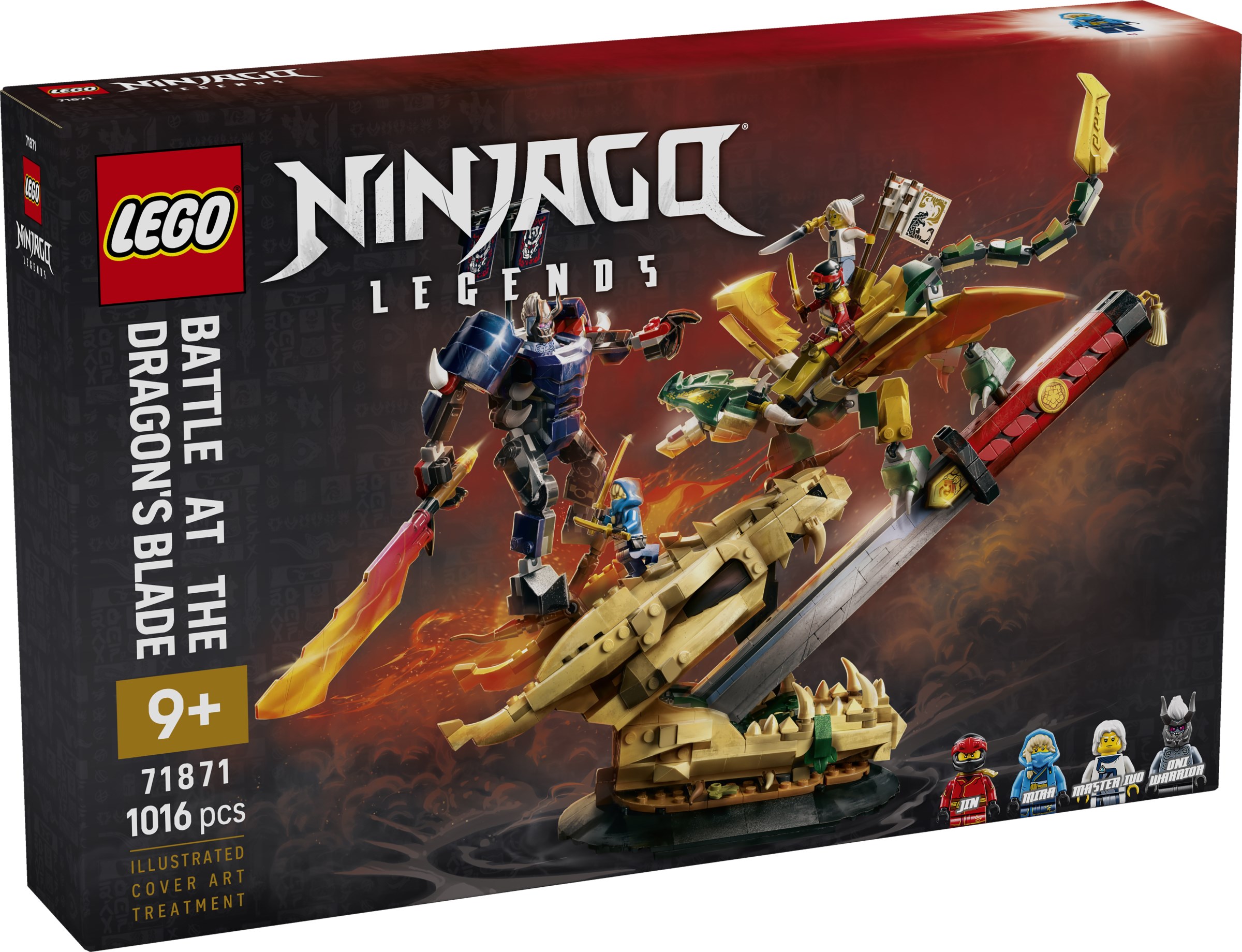 LEGO Battle at the Dragon's Blade set 71871
