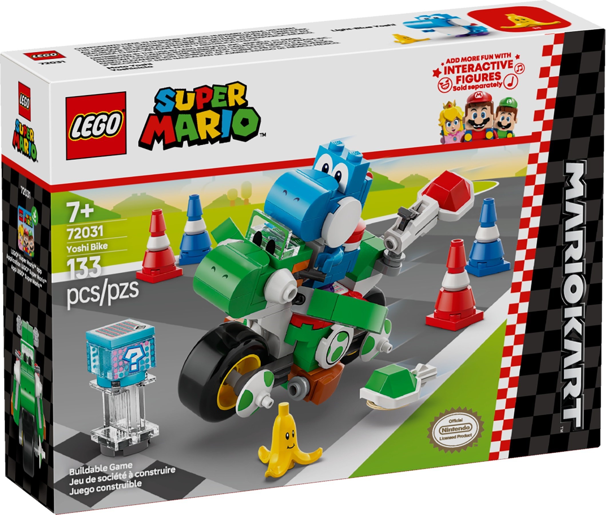Mario Kart - Yoshi Bike LEGO-set afbeelding 2