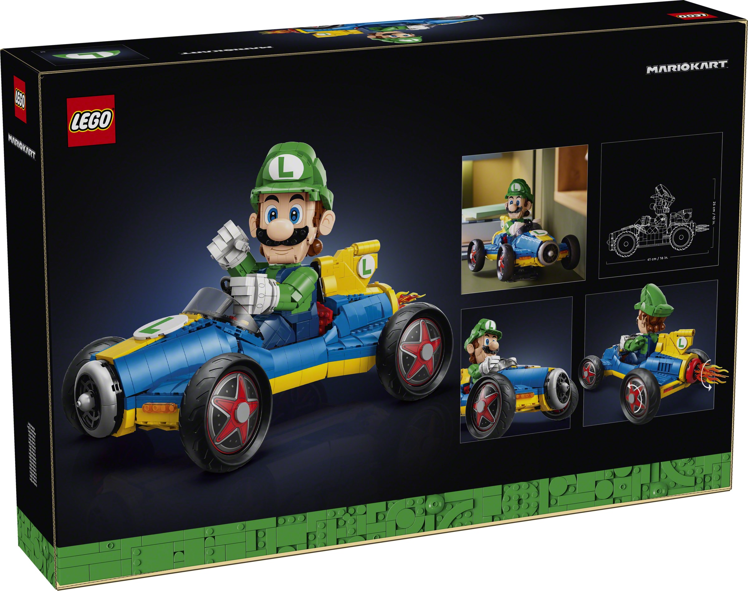 Mario Kart: Luigi en Mach 8 LEGO-set afbeelding 2